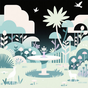 Pale Garden Communion by DIKY VAN BALL Y3P