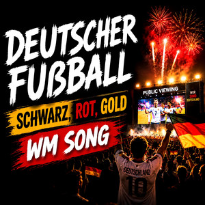 Deutscher Fussball Schwarz, Rot, Gold (WM Song 2026) by Stahlwort