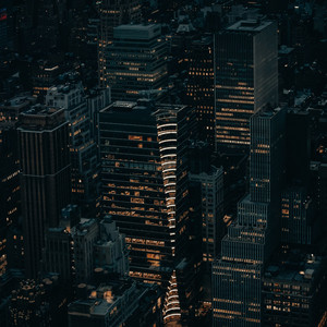Midnight in Manhattan by Thom Merlin