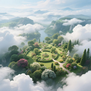 Eternal garden by Point of light