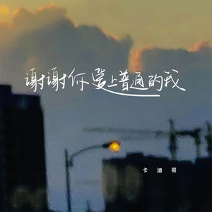 卡迪哥 - 谢谢你爱上普通的我 (伴奏)