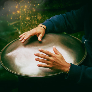 Hang Drum in the Mountain by Carlos Carty