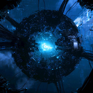 Synthetic God (Stellaris: Synthetic Dawn) by Alessandro Penna, Davide Nigro