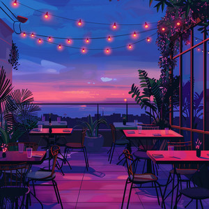 Blue Hour Dining by Mira Dusk