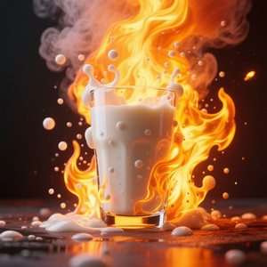 Milk Under Fire by IRNA SARI