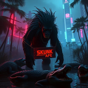 SKUNK APE by XXODUS, SLVG