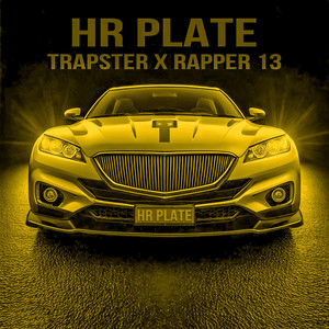 HR PLATE by Trapster, Rapper 13
