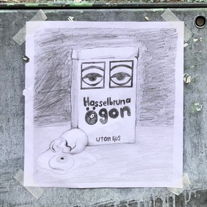 Hasselbruna Ögon by utan ljus