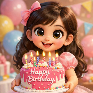 Cute baby Birthday Song