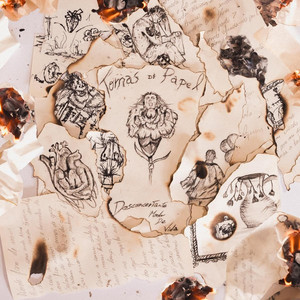 Capa do álbum de Corpo de Papel