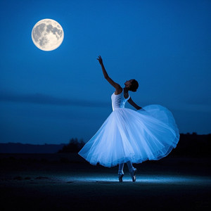 Dancing Under the Moonlight by TAMABAY ROSYA