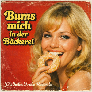 Bums mich in der Bäckerei by Diethelm Fröbe