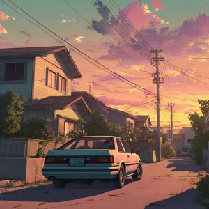 Rearview Sunset by L'indécis