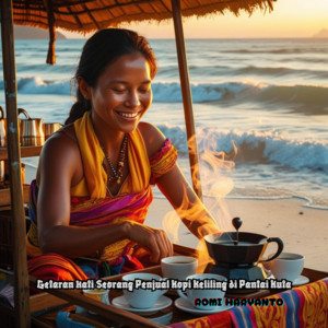 Getaran Hati Seorang Penjual Kopi Keliling di Pantai Kuta by ROMI HARYANTO