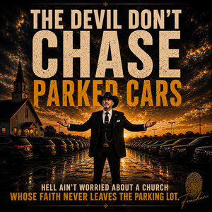 THE DEVIL DON’T CHASE PARKED CARS by Fracker