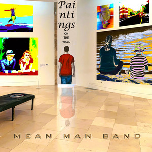 Paintings on the wall by Mean Man Band