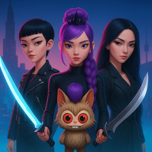 Typa Girl Who Slay Your Demons (Song for Kpop Demon Hunters) by BlackHoleStudio