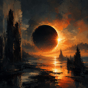 Obsidian Sunrise by MILKDUST