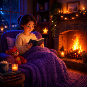 Soft Fireplace Crackling by Solune Sounds