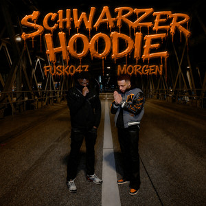 Schwarzer Hoodie by MORGEN, FUSKO47