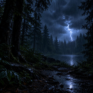 Rain Filling the Courtyard by Aria Naturelle