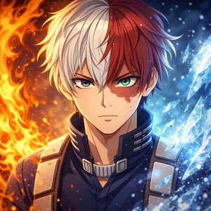 Entre feu et glace by Firefoxy prod