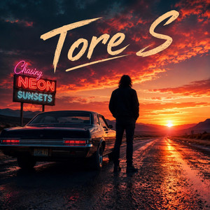 Chasing neon sunsets by Tore S