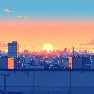 Rooftop View Tokyo by Sashimi Dreams