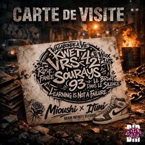 Carte de visite by Mioushi, ITUMI, BRAIN INFINITY RECORDS