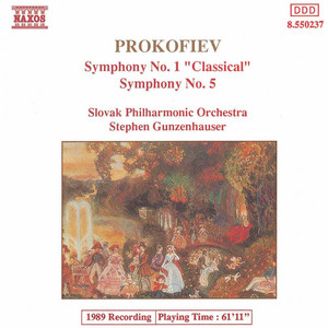Prokofiev: Symphony No. 1, 'Classical' / Symphony No. 5 album