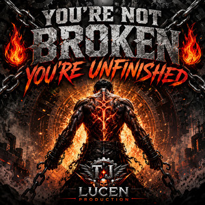 YOU'RE NOT BROKEN YOU'RE UNFINISHED by T.j LUCEN