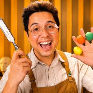 Applying the Red Clay Base by The ASMR Ryan