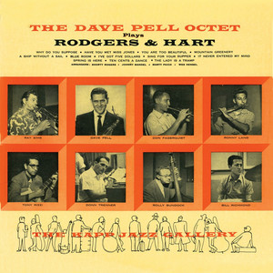 The Dave Pell Octet Plays Rodgers & Hart cover