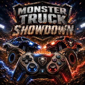 Monster Truck Showdown by Evan Storm
