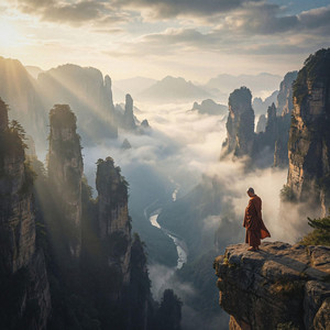 Pillars of Calm by Allan Ariza