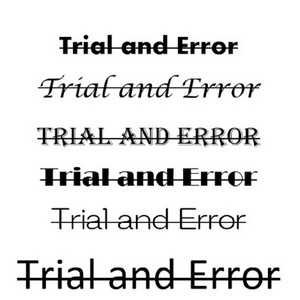 Portada de Trial and Error