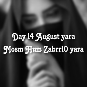 Fidaullah Shah Marwat - Day 14 August yara Mosm Hum Zabrr10 yara