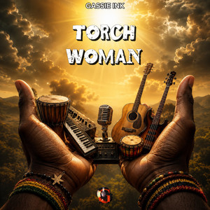 Woman by Torch