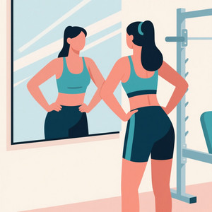 jeNIA - Obvio que eu vou viver postando foto no espelho da academia