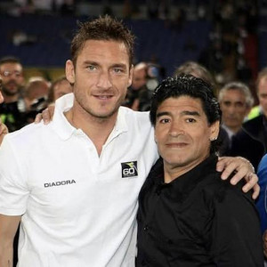 TOTTI & MARADONA by CLEANBABY17