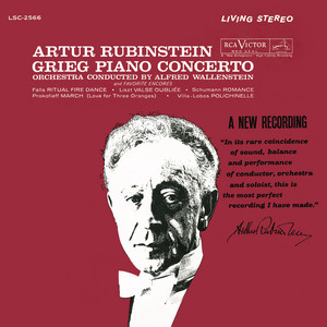 Grieg: Piano Concerto in A Minor, Op. 16 - Schumann - Villa-Lobos - Liszt - Prokofiev - de Falla album
