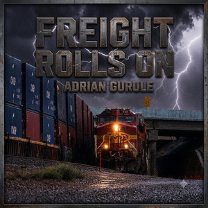 Freight Rolls On by Adrian Gurule