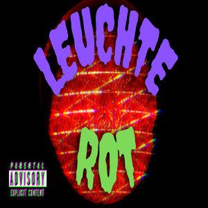 leuchtet rot