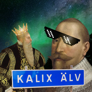Norrskensmagi över Kalix by SAHLSVÄRD