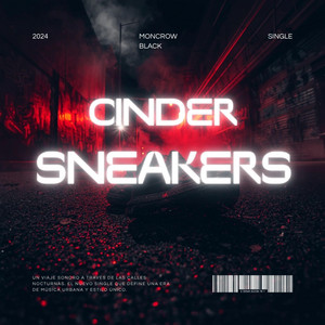 Cinder Sneakers by Moncrow Black