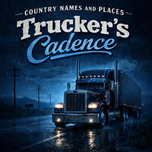 Trucker's Cadence by Country Names and Places