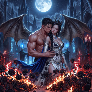 Rose of Eternal Night by Cimmeris