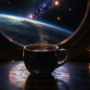 the last table by windows by relaxing coffee