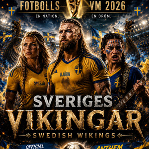 Sveriges Vikingar - VM anthem by God's Plan