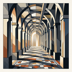 Colonnade Cadence by Thanh Yen